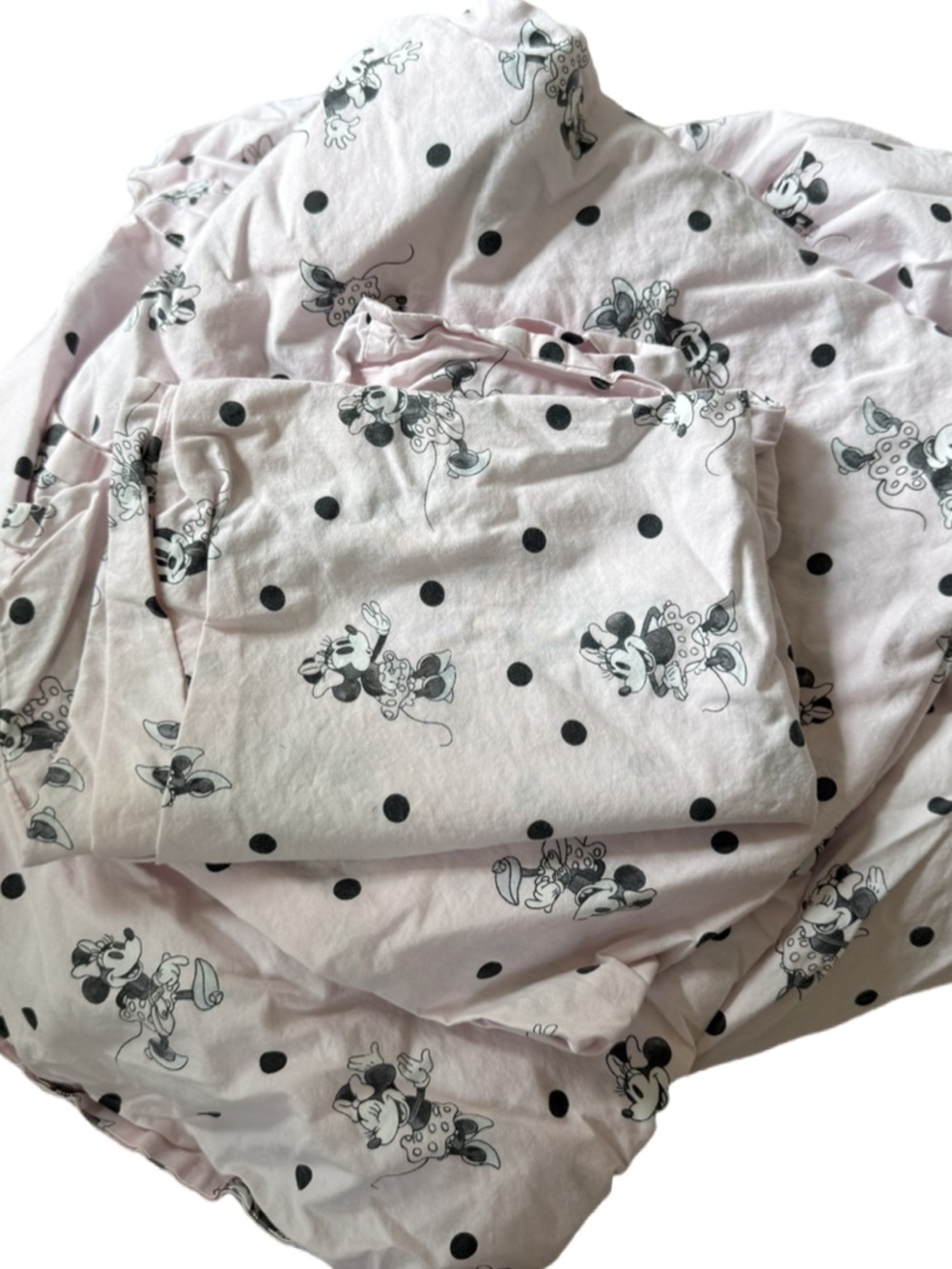 Pottery Barn Kids Minnie Mouse Twin Sheet Set